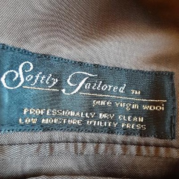 Hart Schaffner Marx Grey Olive Brown Sport Jacket - Picture 8 of 9